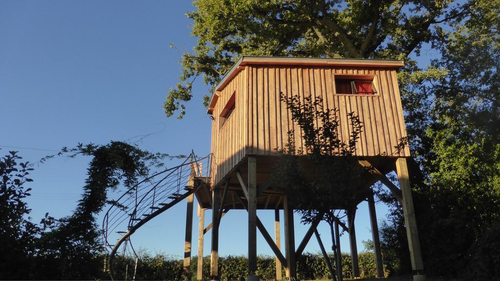 La cabane perchée du faucon Frechou-Frechet Extérieur photo